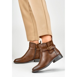 Oisolerade stövlar för dam CH2228BR brun 2