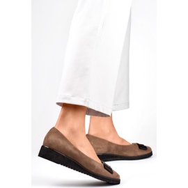 Dampumpar med båge GD-FL766T Taupe brun 1