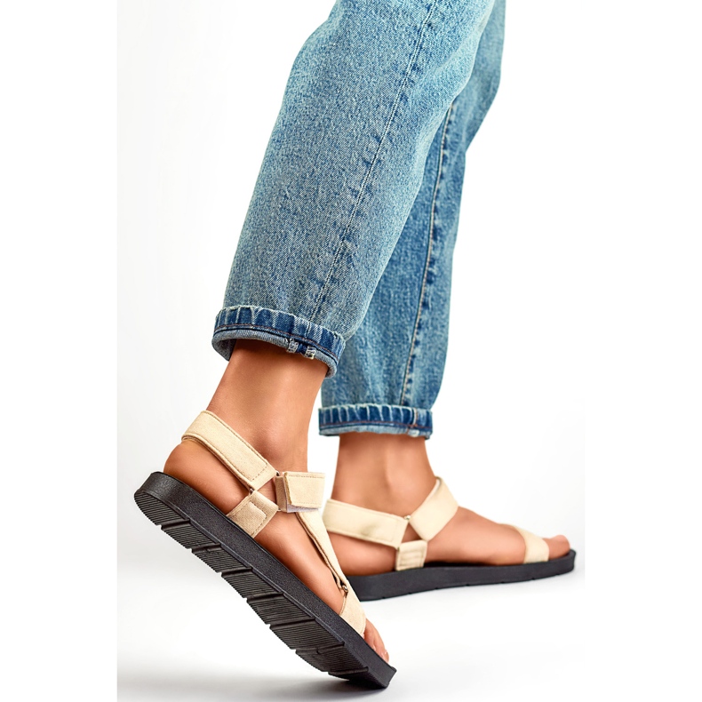 Sandaler Modell LEI530BE Beige - PRIMO 1