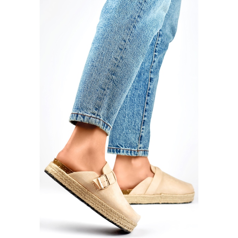 Espadrilles dam DM802BE beige 1