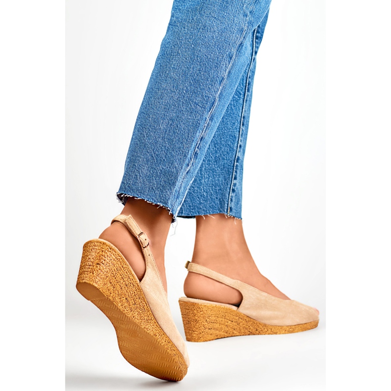 Kilsandaler dam GD-FL653BE, beige 1