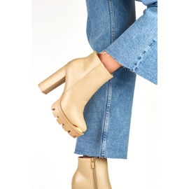 Stövlar Modell NS313KH Beige - PRIMO 2