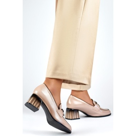 Dampumpar med dekoration GD-FL477D.BE beige 2