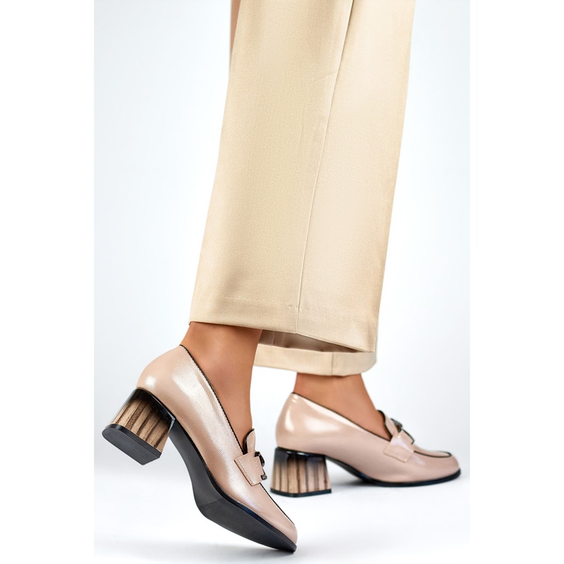 Dampumpar med dekoration GD-FL477D.BE beige 2