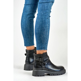 Stövletter Modell Aline 250043B-PU Svart - PRIMO 2