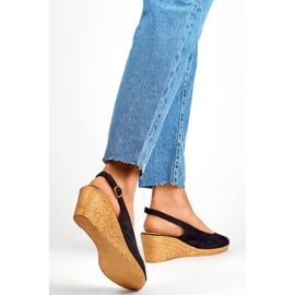 Kilsandaler dam GD-FL653B, svarta 1