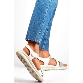 Damsandaler BM051-3019-1W vit 2