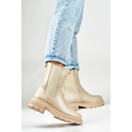 Stövlar Modell DES906BE Beige - PRIMO 1
