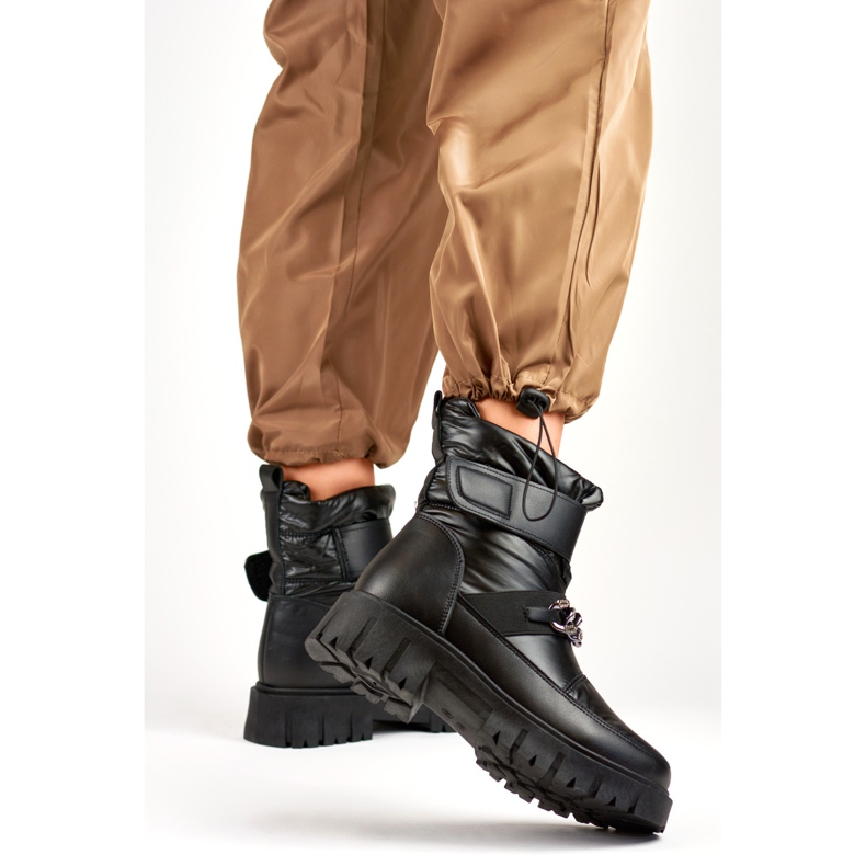 Snowboots Modell JH-5B Svart - PRIMO 2