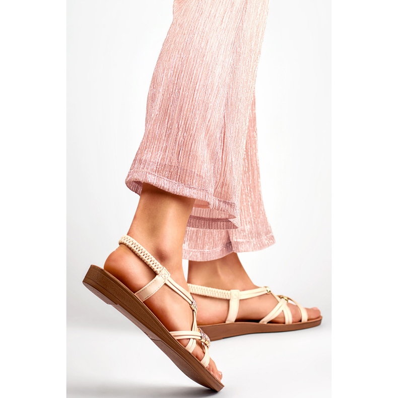 Damsandaler PS06BE beige 1