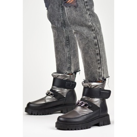 Snowboots Modell JH-5SI Silver 1