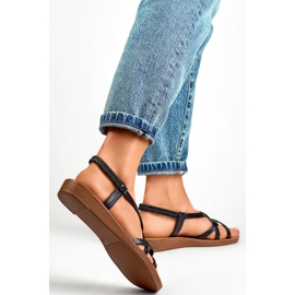 Damsandaler PS07B Svart 1