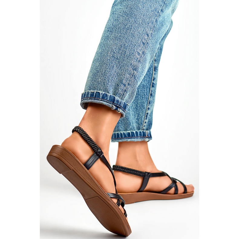 Damsandaler PS07B Svart 1