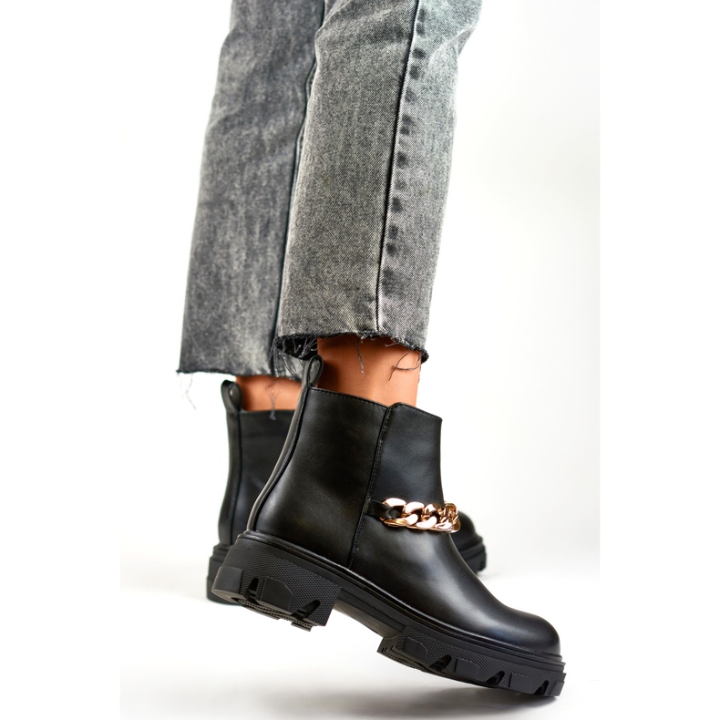 Modell D42B Svarta stövlar - PRIMO 1