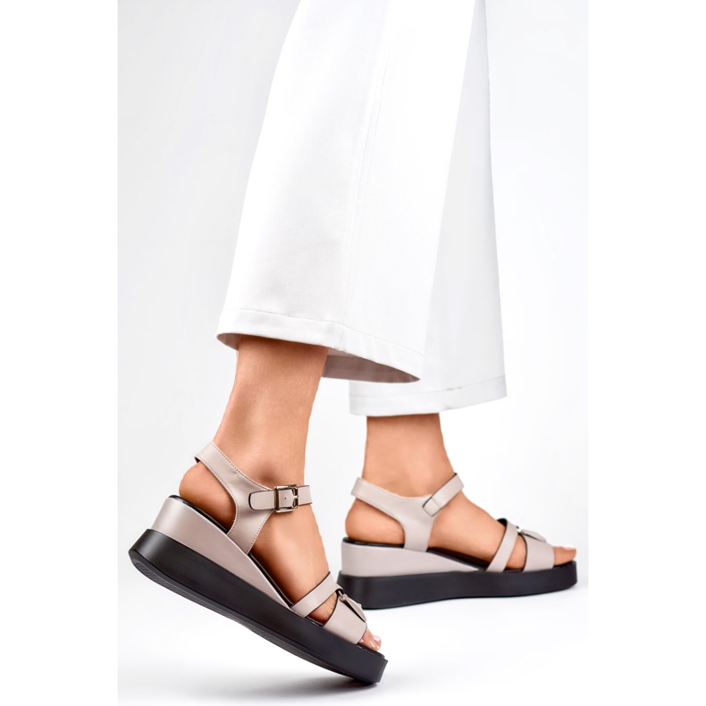 Damsandaler GD-LH2001T Beige 1