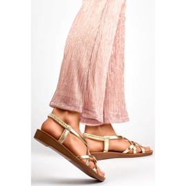 Damsandaler PS07GO guld gyllene 1