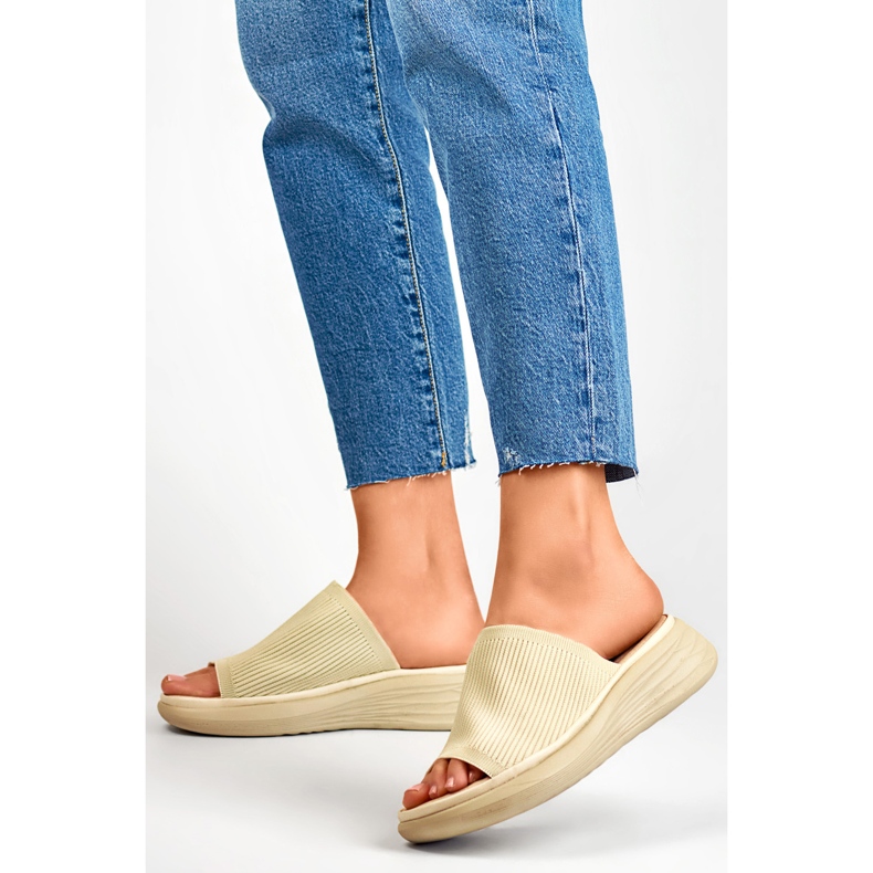 Sandal flipflops Modell G3188-7BE Beige - PRIMO 1