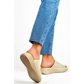 Sandal flipflops Modell G3188-7BE Beige - PRIMO 2