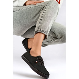 Modell HB-6B Svarta sneakers - PRIMO 1