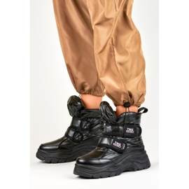 Snowboots Modell 22-PY16062B Svart - PRIMO 1