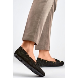 QQ5B dammockasiner med rosett svart 1