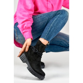 Stövlar Modell DE1127S-B Svart mocka 1