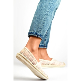 Espadriller dam XY2832-3BE beige 1