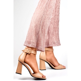 Damsandaler X8195NU beige 1