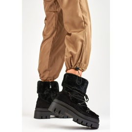 Snowboots Modell XH9370-1-B Svart - PRIMO 2