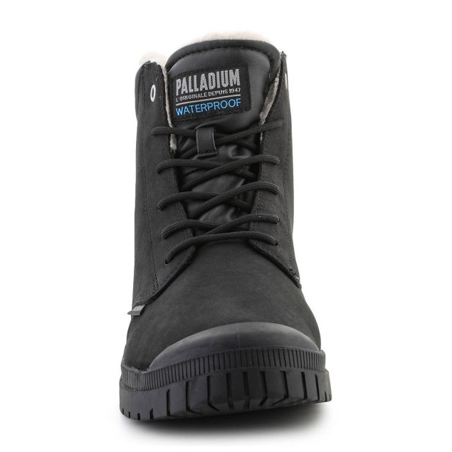 Palladium sp20 Cuff Läder Vattentät Wl 79067-008-M skor svart 2