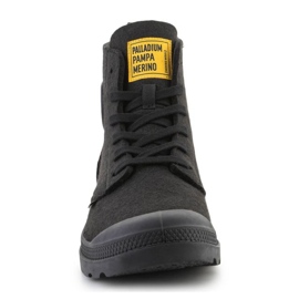 Palladium Pampa Hi Merino skor 74377-008-M svart 2