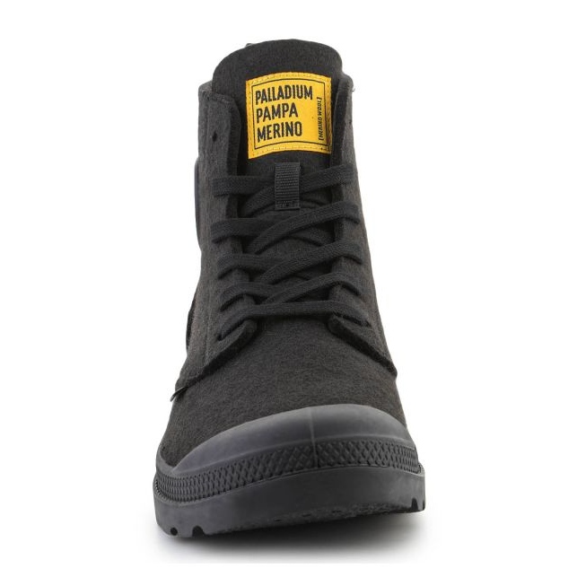 Palladium Pampa Hi Merino skor 74377-008-M svart 2