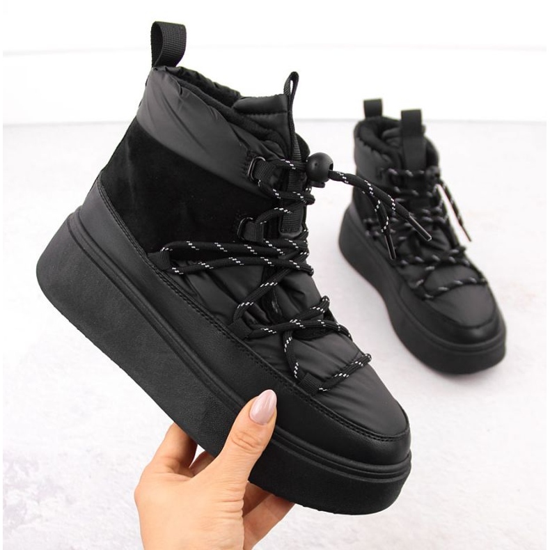 Potocki snökängor med plattform W 72302 WOL280A svart 1