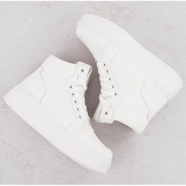 News Nyheter höga sportskor W 8166 EVE465A vit 2