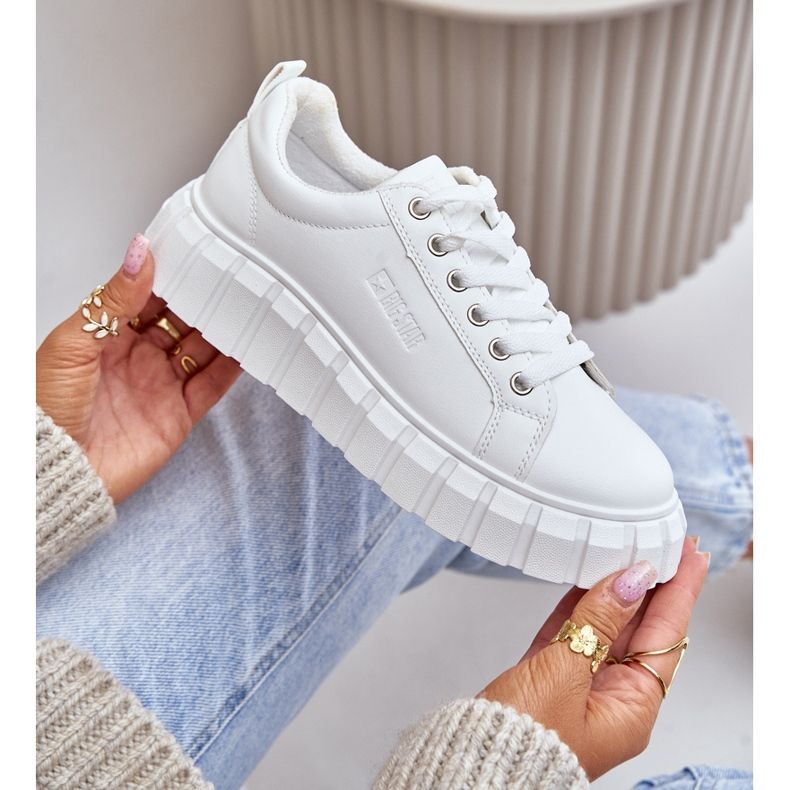 Big Star Dam Isolerade Sneakers MM274616 Vit 2