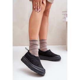 Snöskor för kvinnor med låg övre svart Izamine 2