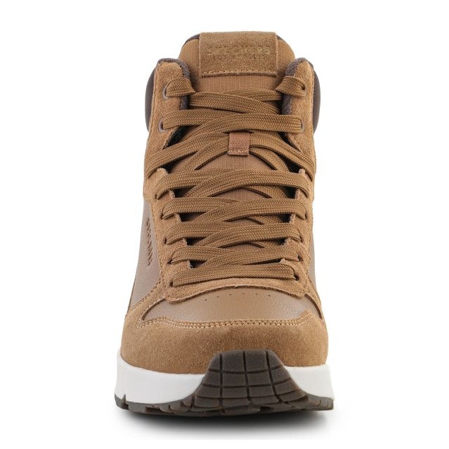 Skechers Uno Stacre Mid 183013-WSK skor beige 2