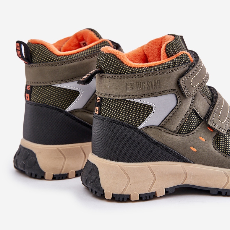 Isolerade barnsnöskor Big Star OO374129 Khaki grön 2