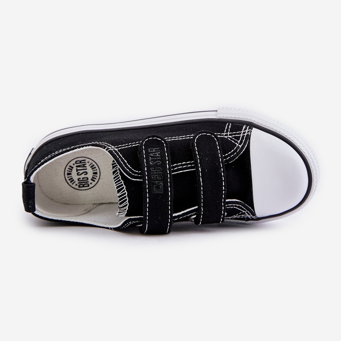 Sneakers med kardborre för barn Big Star OO374008 Svart 2