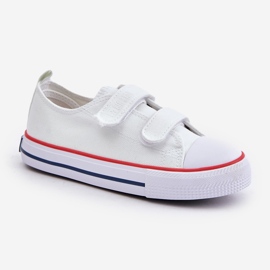 Sneakers med kardborreband för barn Big Star OO374009 Vit 6