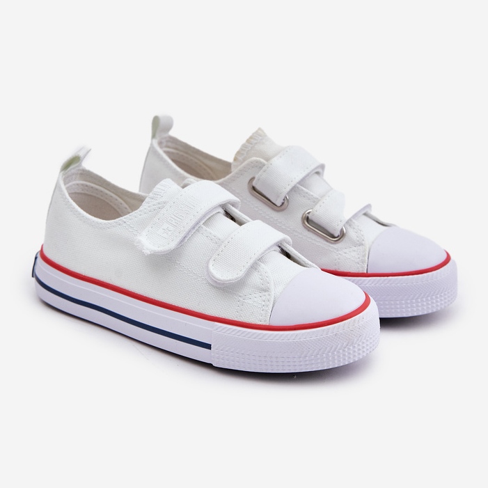 Sneakers med kardborreband för barn Big Star OO374009 Vit 1