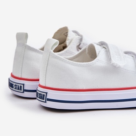 Sneakers med kardborreband för barn Big Star OO374009 Vit 2