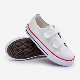 Sneakers med kardborreband för barn Big Star OO374009 Vit 5
