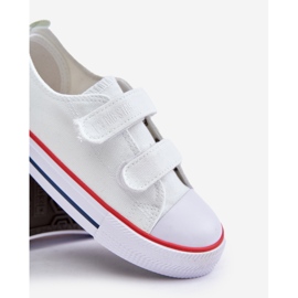Sneakers med kardborreband för barn Big Star OO374009 Vit 4