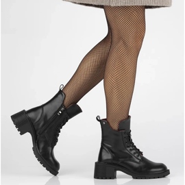 Filippo DBT6501/24 Bk högklackade stövlar i läder, svarta 1