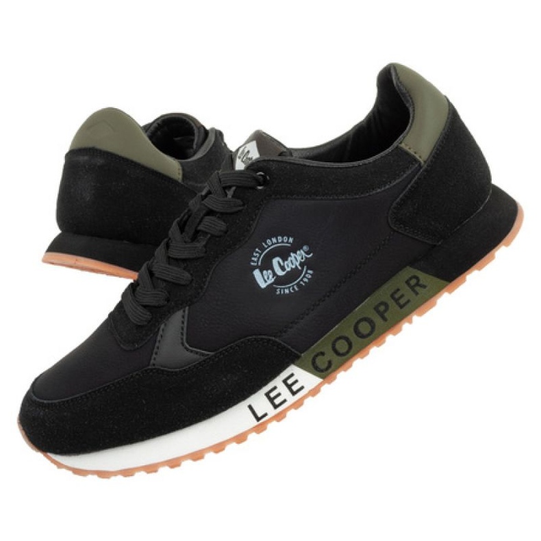 Lee Cooper LCJ-24-03-3010M sportskor svart 1