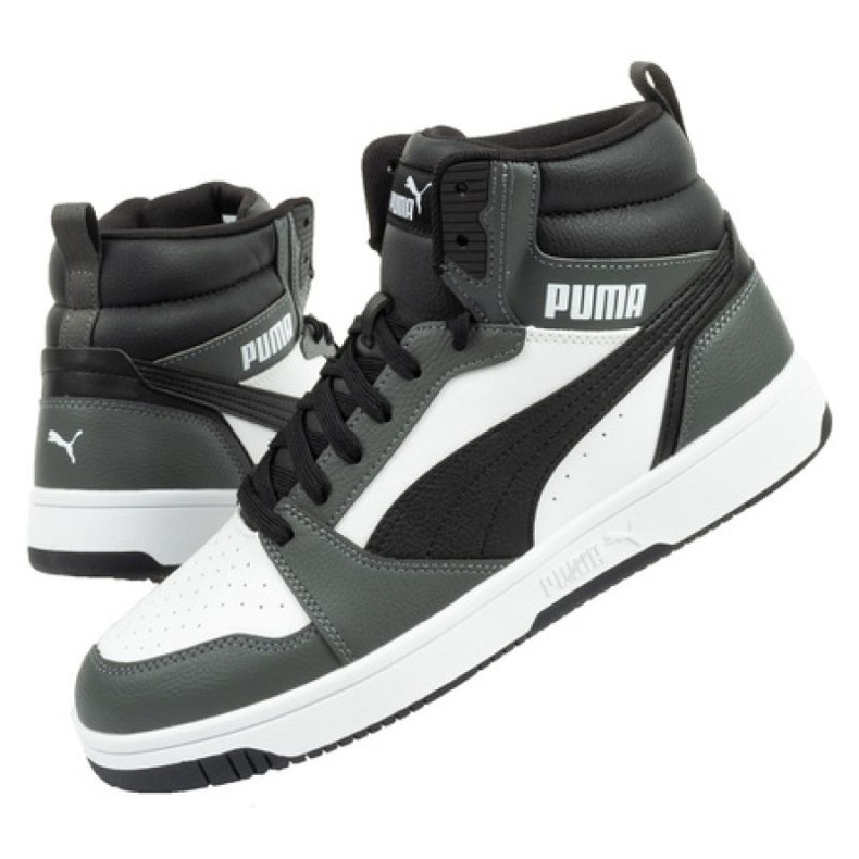 Puma Rebound v6 sportskor 392326 03 grå 1