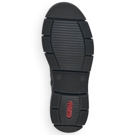 Vattentäta bekväma stövlar för kvinnor svart Rieker X3410-00 2