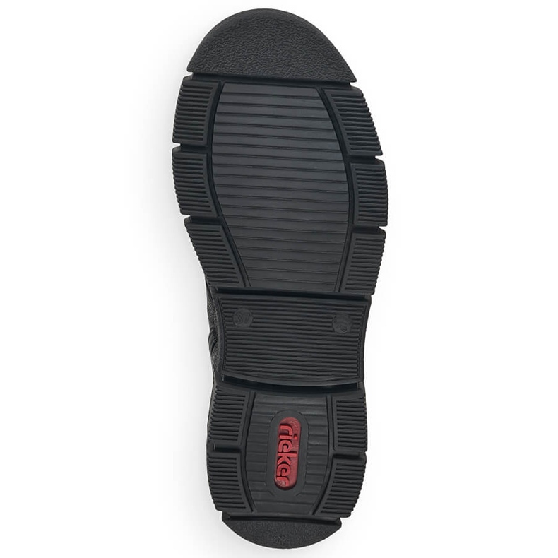 Vattentäta bekväma stövlar för kvinnor svart Rieker X3410-00 2