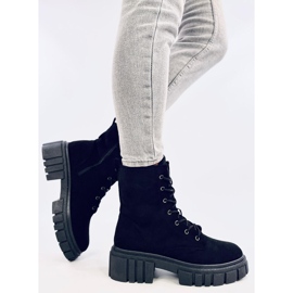 Kelis Svarta snörstövlar 2